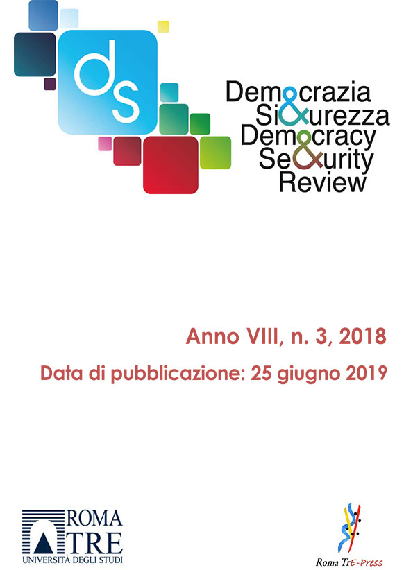 Democrazia e Sicurezza - 2018, n. 3