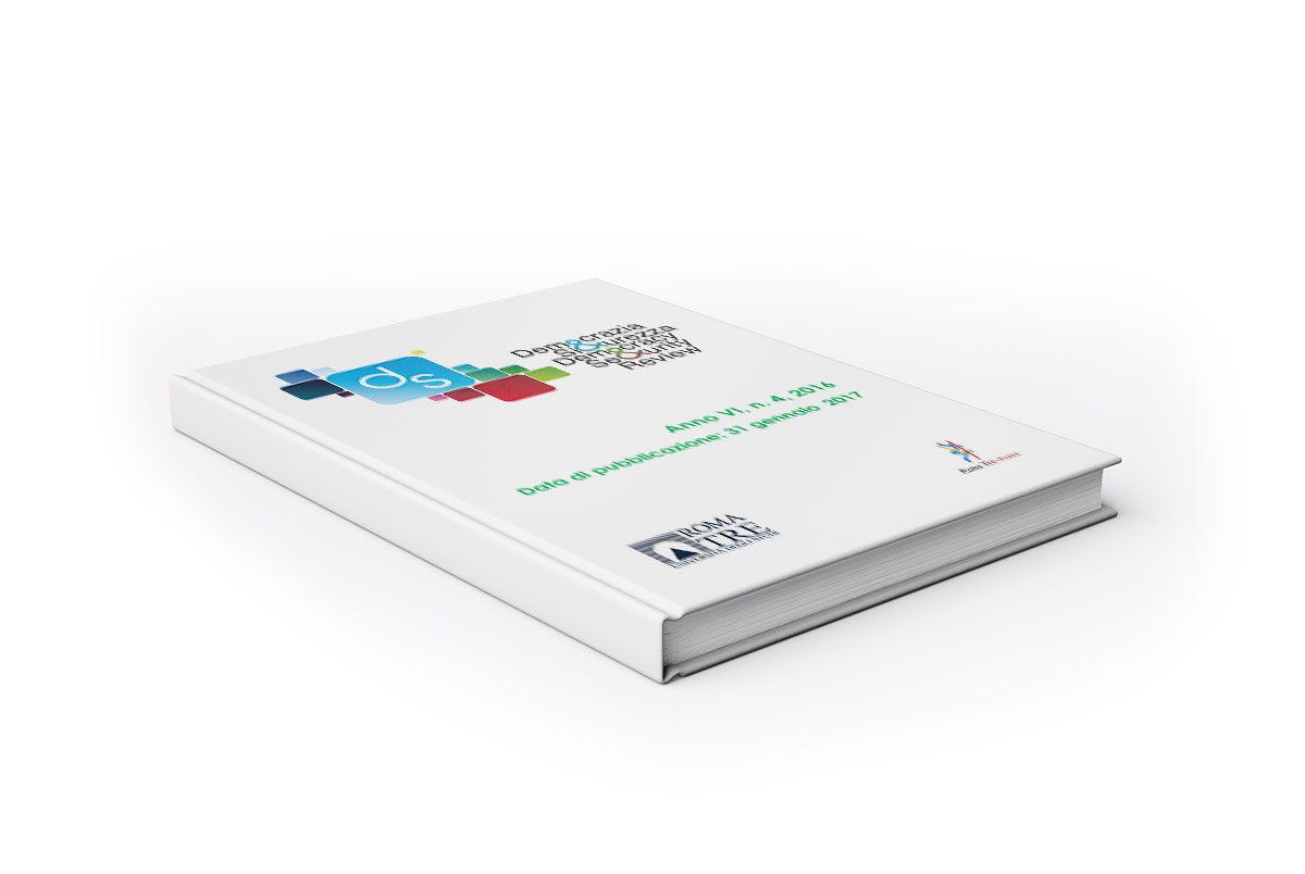 Democrazia e Sicurezza - 2016, n. 4 Democrazia e Sicurezza - 2016, n. 4