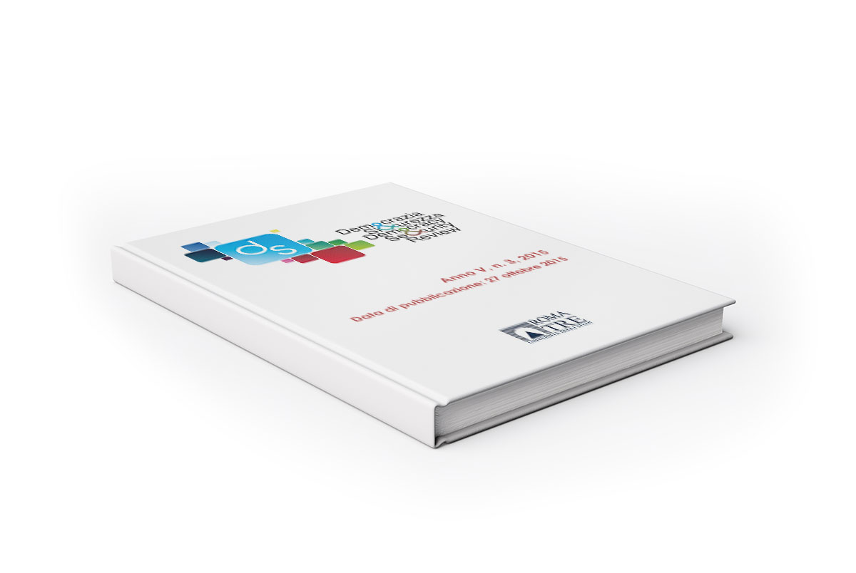 Democrazia e Sicurezza - 2015, n. 3 Democrazia e Sicurezza - 2015, n. 3