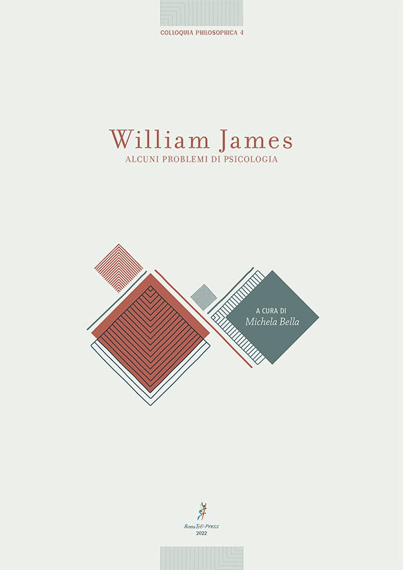 William James. Alcuni problemi di psicologia